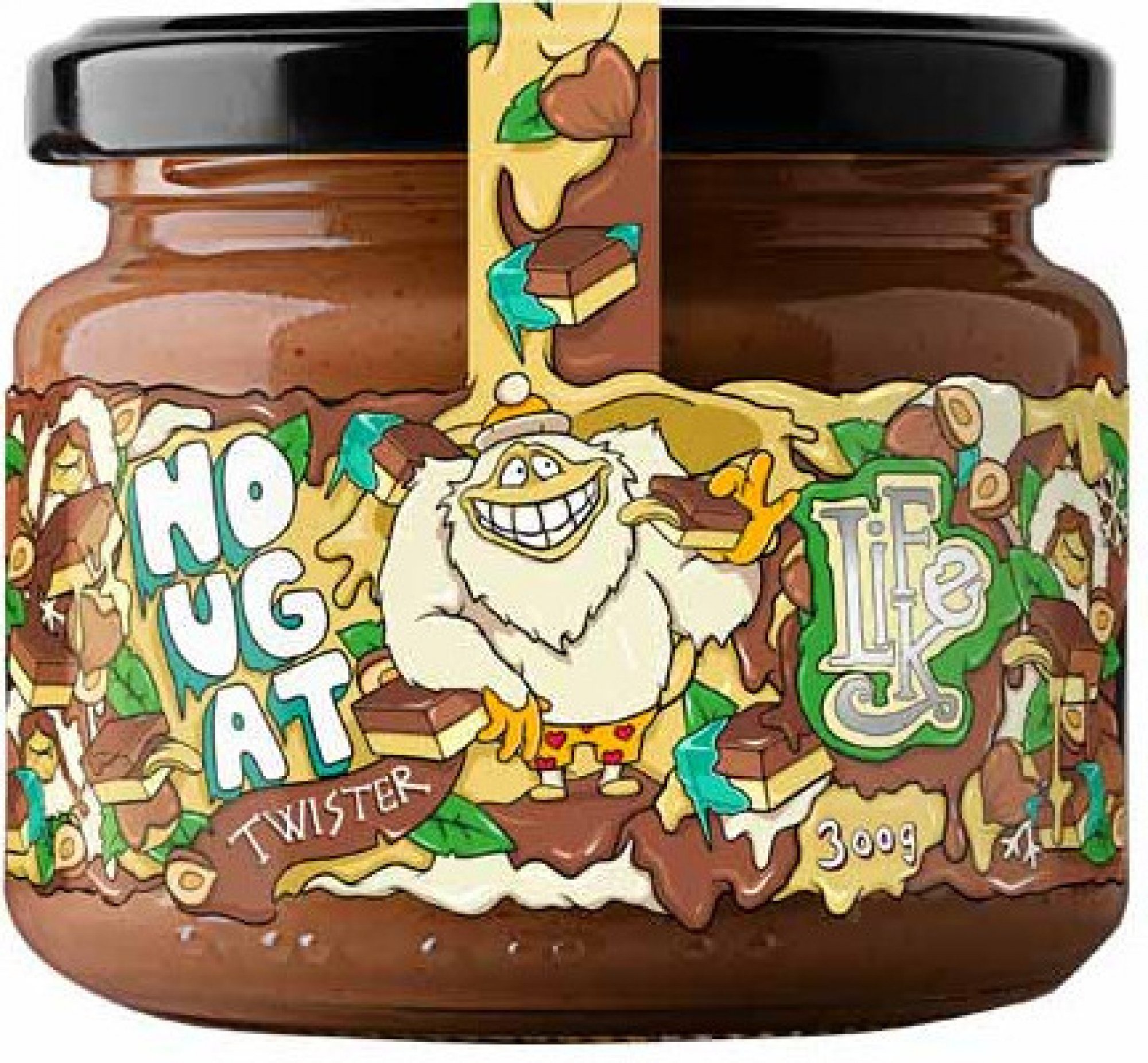 Nougat twister