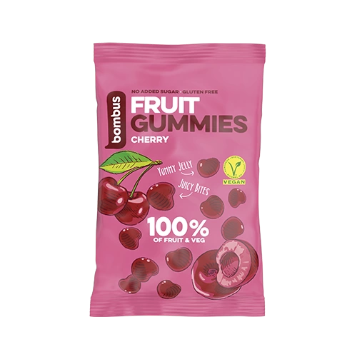 Bombus ovocné bonbónky FRUIT ENERGY třešeň 35g