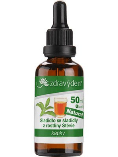 Sladidlo ze stevie - kapky 50 ml