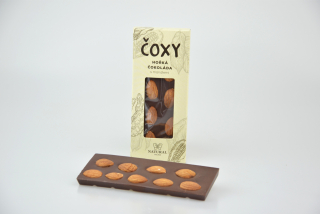 ČOXY - hořká čokoláda s mandlemi 50 g